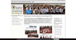 Desktop Screenshot of dfc-verband.de